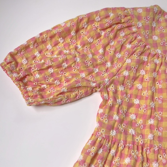 Zara Kids Seersucker Midi Dress size 4-5T - Picture 15 of 16